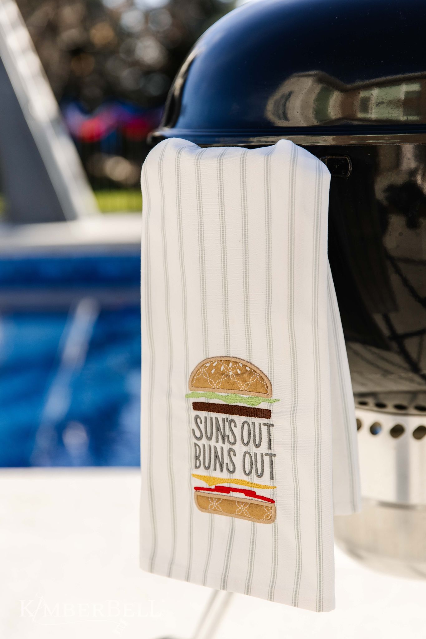 It's Kimberbell's Red, White & BBQ Machine Embroidery Spark Event!